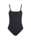 Givenchy Black One Piece Swimsuit In 4g Recycled Nylon In Black