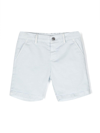 ROBERTO CAVALLI JUNIOR MONOGRAM-PATCH COTTON SHORTS