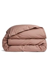 Parachute Percale Duvet Cover In Brown