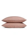 Parachute Percale Pillowcases In Clay