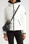 MONCLER HERBE QUILTED HOODED DOWN JACKET
