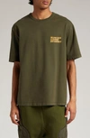 Moncler Genius Moncler X Salehe Bembury Cotton T-shirt In Olive