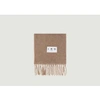 Iro Fringe-edge Brushed Scarf In Bro42