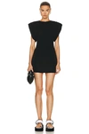 Shop Wardrobe.nyc Sheath Mini Dress In Black