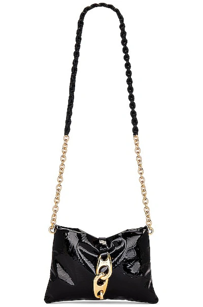 Tom Ford Patent Pillow Carine Small Crossbody Bag In Black