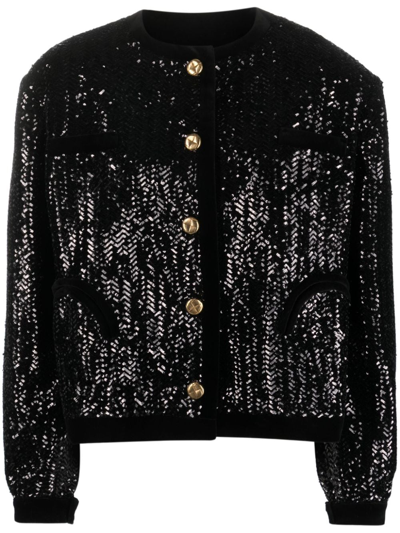 BLAZÉ MILANO GLISS SEQUINNED JACKET