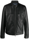 ETRO LEATHER BIKER JACKET