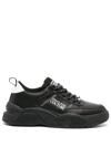 Versace Jeans Couture Men's Sneaker With Logo In Black