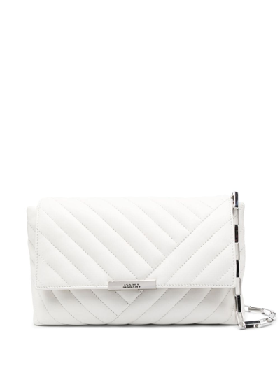 Isabel Marant Merine Quilted Leather Bag In White