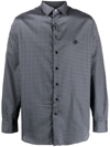 ETRO GEOMETRIC-PATTERN LONG-SLEEVE SHIRT