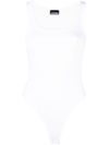 Jacquemus Le Caraco Cotton Jersey Bodysuit In White
