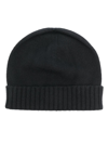 Malo Ribbed-trim Cashmere Beanie In Black