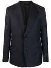 Lanvin Wool Button-fastening Blazer Dart Detailing In Blue