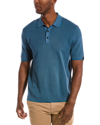 Rag & Bone Men's Harvey Knit Polo Shirt In Blue