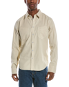 Rag & Bone Garment Dyed Arrow Shirt In Grey
