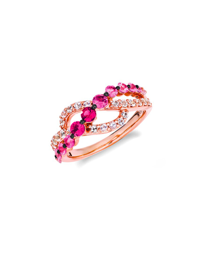LE VIAN LE VIAN® 14K STRAWBERRY GOLD® 1.41 CT. TW. RUBY PINK SAPPHIRE RING