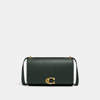 Coach Bandit Shoulder Bag In Brass/amazon Green