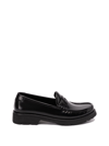 Saint Laurent Laurent Logo-embellished Leather Penny Loafers In Black  