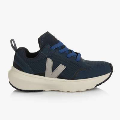 Veja Navy Blue Canary Trainers