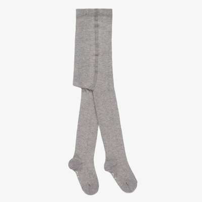 Chloé Baby Girls Grey Cotton Tights