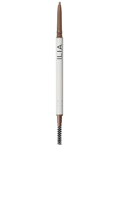 Ilia In Full Micro-tip Brow Pencil In Dark Blonde