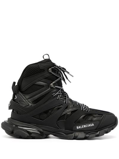 Balenciaga 男士黑色运动鞋 654867-w3cp3-1000 In Black