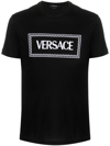 VERSACE LOGO-EMBROIDERED T-SHIRT
