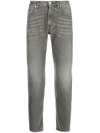 ELEVENTY LOW-RISE STRAIGHT-LEG JEANS