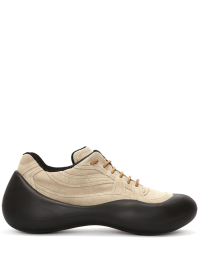 Jw Anderson Bumper-hike Low-top Trainers In Neutrals