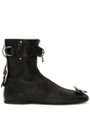 JW ANDERSON PADLOCK ANKLE BOOTS