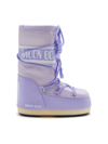 Moon Boot Icon Logo-tape Snow Boots In Purple