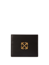 OFF-WHITE JITNEY LEATHER CARD HOLDER