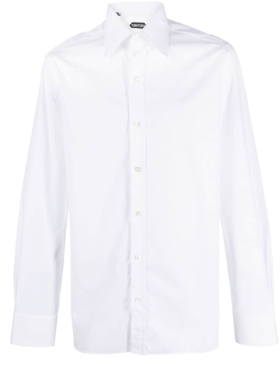 TOM FORD BUTTON-DOWN COTTON SHIRT