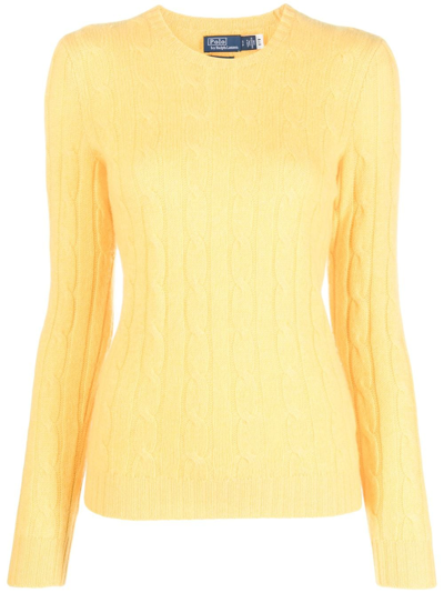 Polo Ralph Lauren Julianna Sweater In Yellow