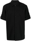 HELMUT LANG SHORT-SLEEVE BUTTON-UP SHIRT