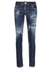 DSQUARED2 DISTRESSED-EFFECT SKINNY JEANS