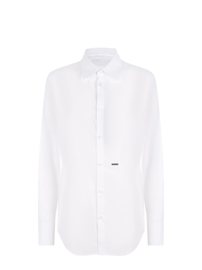 Dsquared2 Shirt  Cotton In Bianco