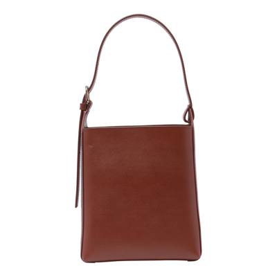 Apc A.p.c. Virginie Small Tote Bag In Brown