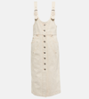 Isabel Marant Étoile Filipine Denim Mini Dress In Neutrals