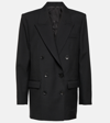 Isabel Marant Black Nevim Double-breasted Blazer In Black