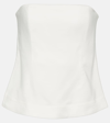 CO STRAPLESS CRÊPE TOP