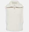Isabel Marant Étoile Milie High-neck Sweater Vest In White