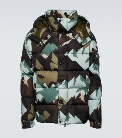 Moncler Mosa Down Jacket In Multicolour