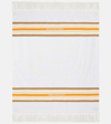 BURBERRY STRIPED COTTON BLANKET