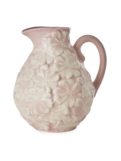 Rice By Rice Ceramic Flower Jug In Pink