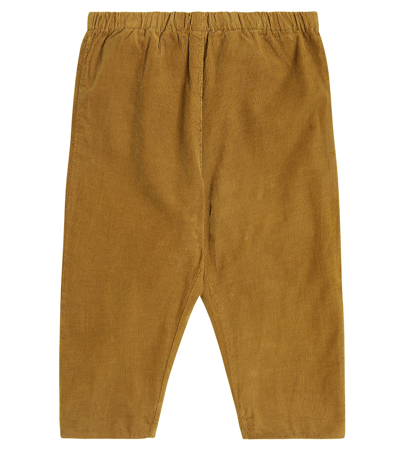 Bonpoint Baby Dandy Corduroy Trousers In Brown