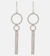 Isabel Marant Embellished Earrings In Silver