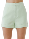 Endless Rose Women's Tailored Basic Shorts In Pistachio