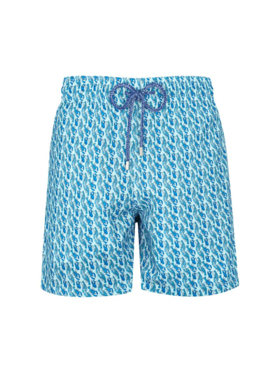 Vilebrequin Men's Lobster Swim Shorts In Thalassa