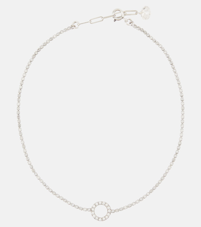 Isabel Marant Embellished Necklace In Silver